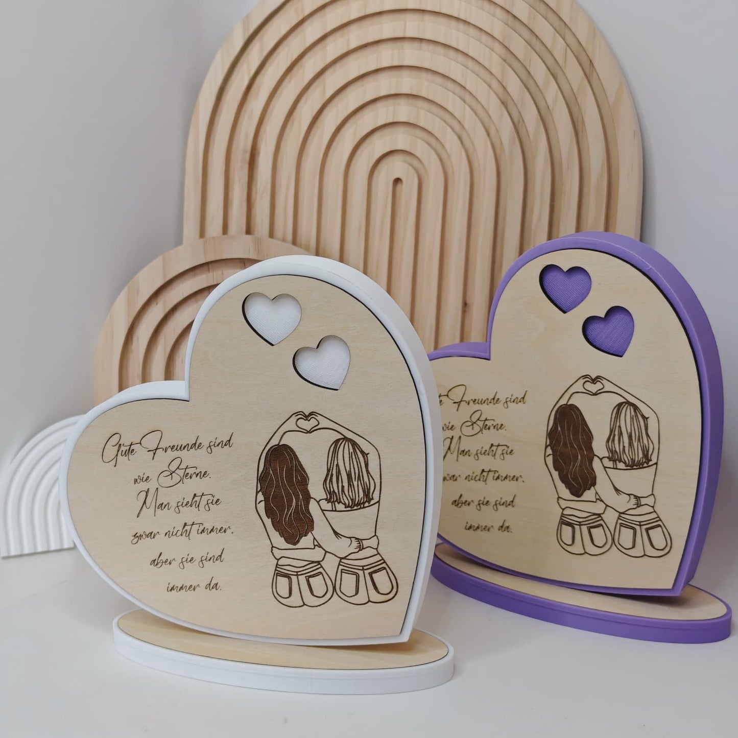 Beste Freundinnen Herz