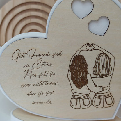 Beste Freundinnen Herz