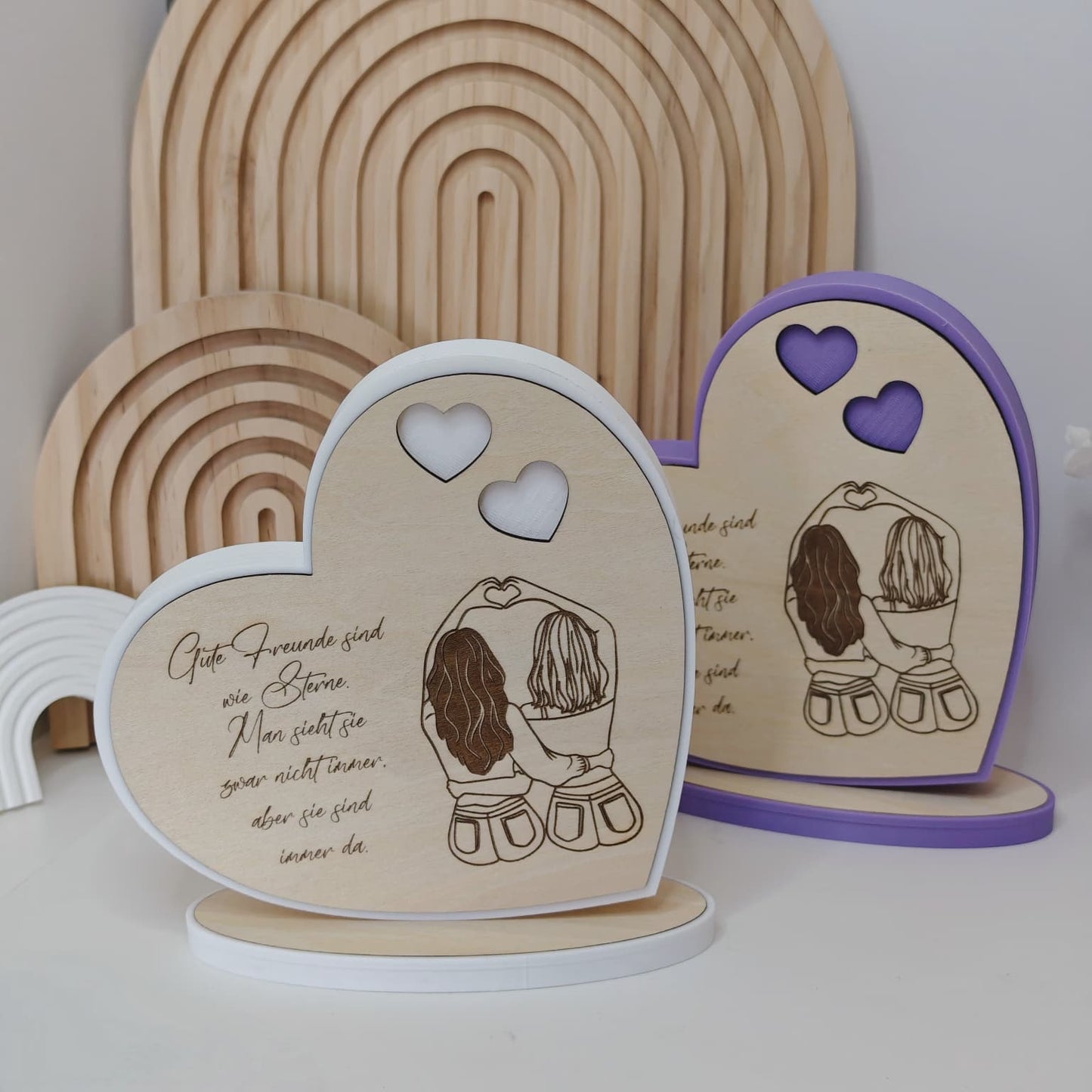 Beste Freundinnen Herz