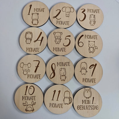 Meilensteine - kleine Tiere