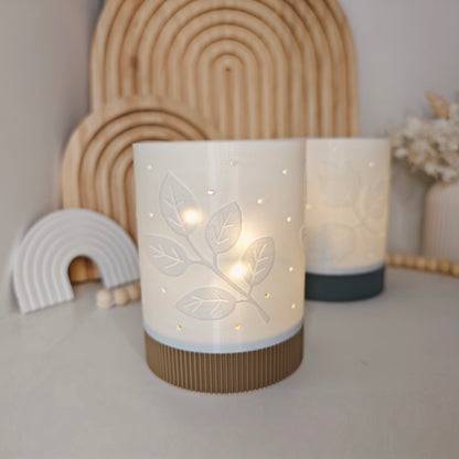 Herbstlampen Blätter