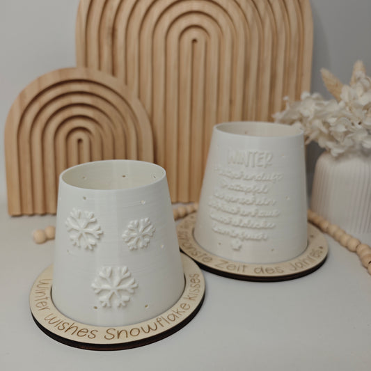Winter Windlichter