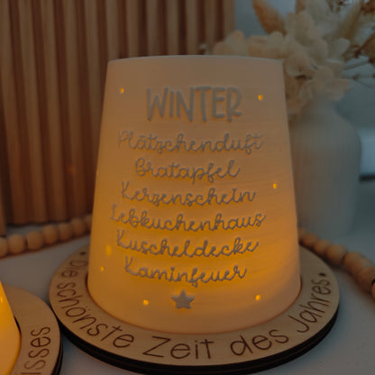 Winter Windlichter